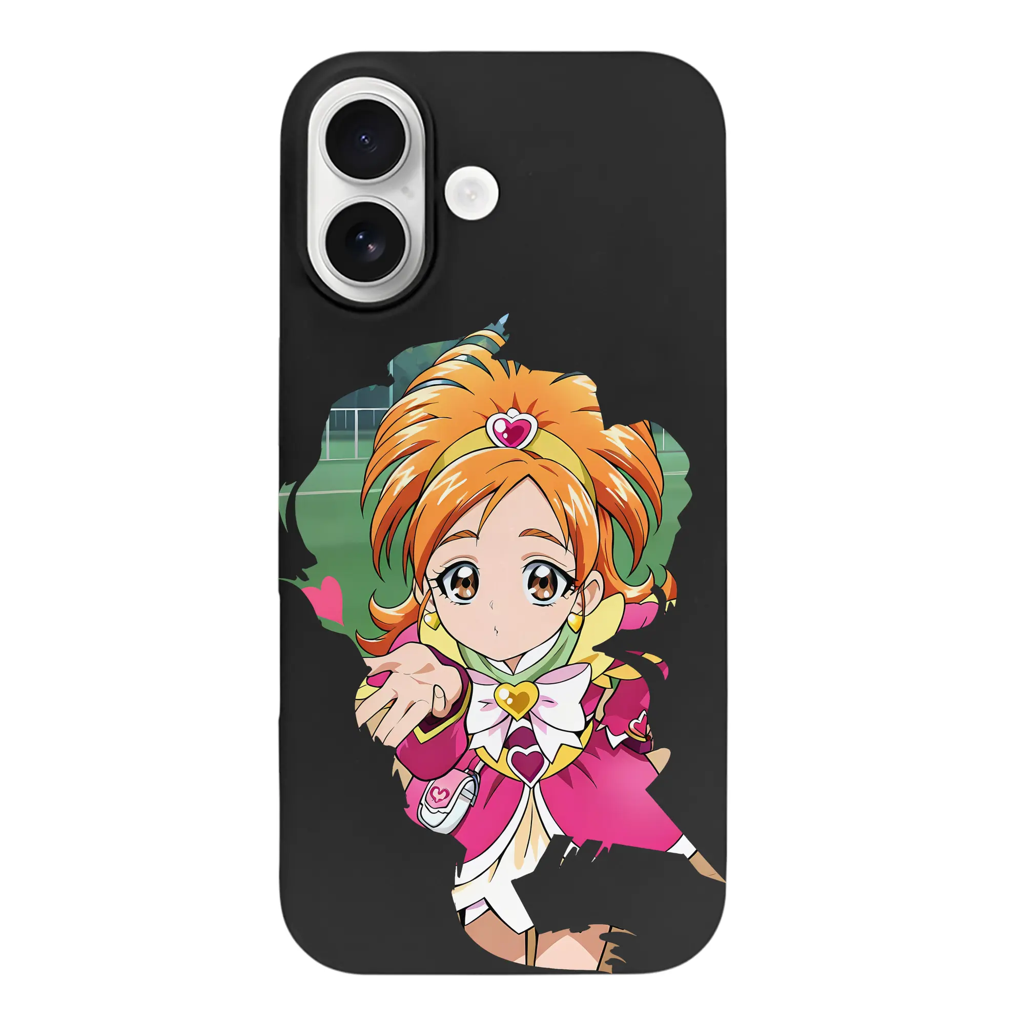 プリキュア グッズ,美墨なぎさ - iPhone 17 シリーズ シリコンケース 薄型 耐衝撃 指紋防止 ソフトタッチカバー 精密フィット 傷防止 保護ケース iPhone 17/17 Air/17 Pro/17 Pro Max 対応